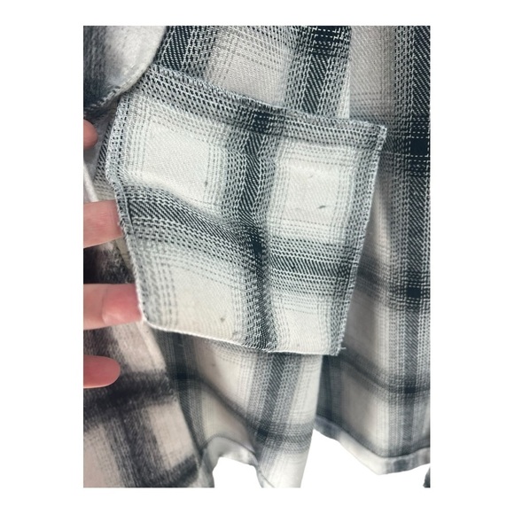 HAVE Los Angeles Checkered Open Front Longline Checkered Blazer Jacket Large - Picture 7 of 15